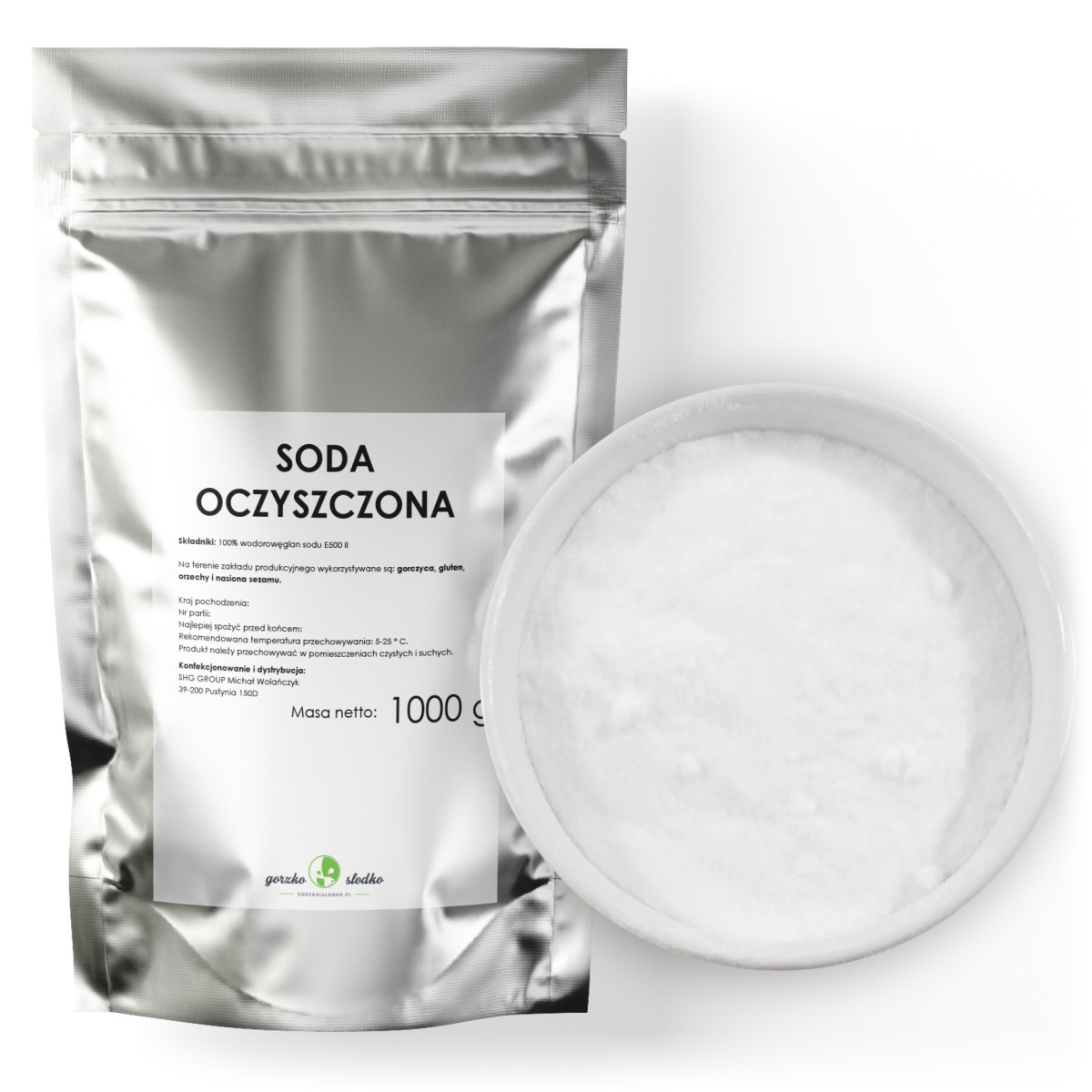 Soda oczyszczona (wodorowęglan sodu)